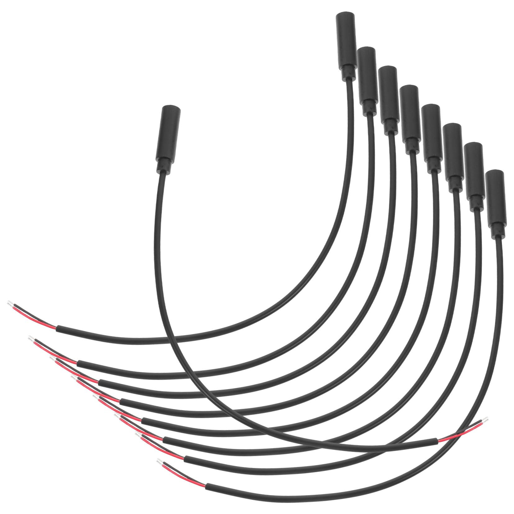 UKCOCO 50 Stück 3 5-mm-stereo-buchse Auf Blanken Draht Kabel Für Lautsprecherreparatur Einfach Zu Handhaben Dauerhafte Verbindung Für Kopfhörer
