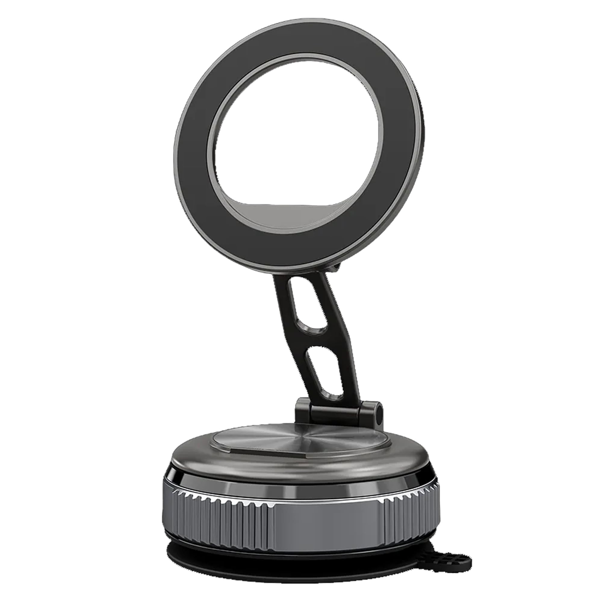 Vacuum Suction Magnetic Phone Holder 360 Suction Cup Retractable Car Phone Mount Foladable for Windshield Mirror Shower Ktichen