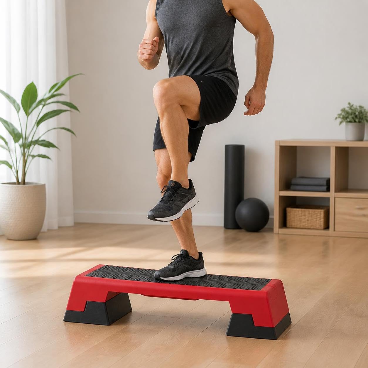 Stepper Aerobico, Pedana Regolabile
