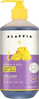 Alaffia Everyday Shea Shampoo & Body Wash for Babies and Up Lemon Lavender 16 oz Size: 16 oz CustomerPackageType: Standard Packaging, Model: C580, Baby & Child Shop by Baby & Child Shop