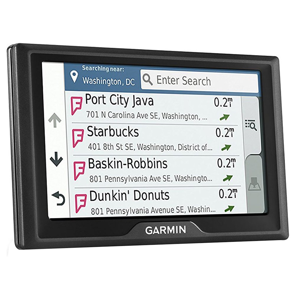 Garmin Drive 51 LM GPS Navigator with Driver Alerts USA (010-01678-0B) with 5 inch Universal GPS Navigation Protect and Stow Case & 1 Piece Micro Fiber Cloth