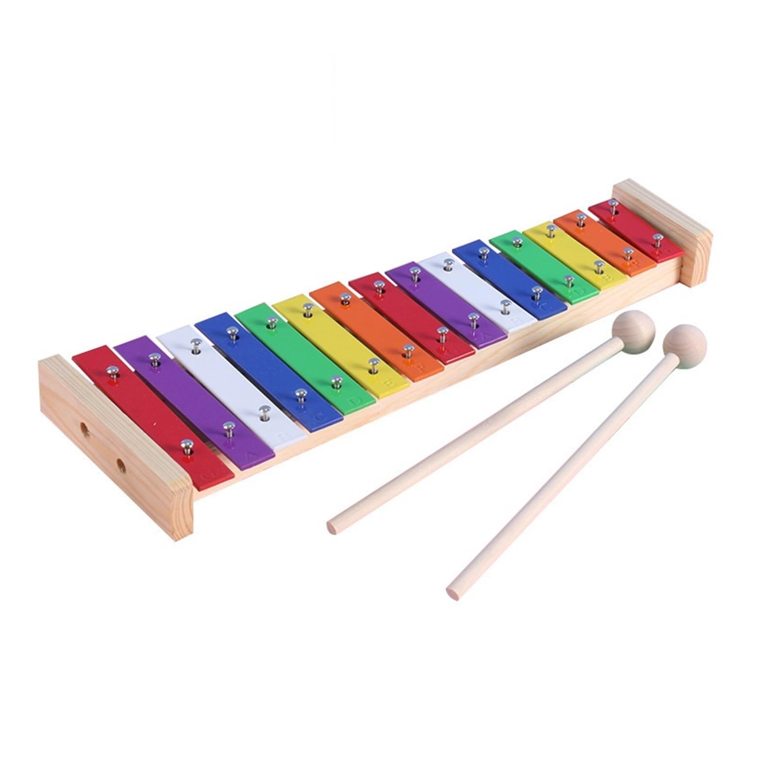 xilofono Strumento Musicale A Percussione Xilofono Battuto A Mano Con Piastra In Alluminio A 15 Toni