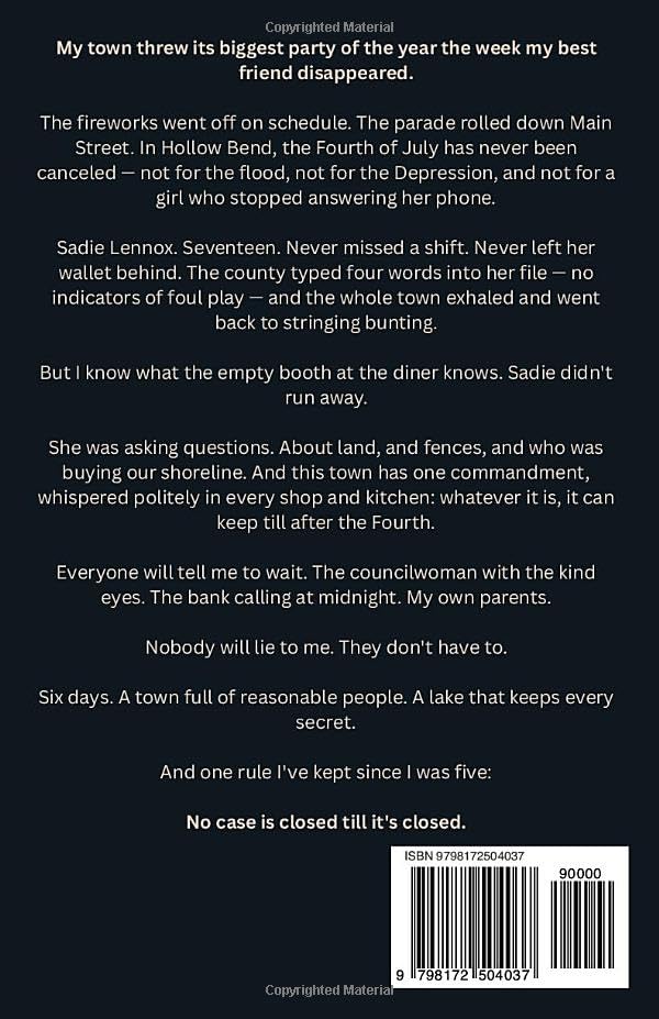 Six Days in July: A YA Small-Town Mystery Thriller image 3