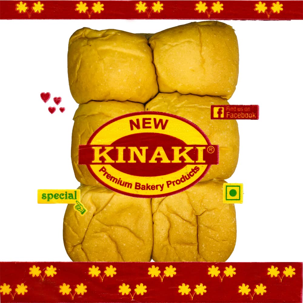 Kinaki Pav Bun for Vada Pav and Pav-Bhaji - 6 Pieces.Freshly Baked.Direct From Factory to Your Home. (B0B7RYSB2S) Amazon Price History, Amazon Price Tracker