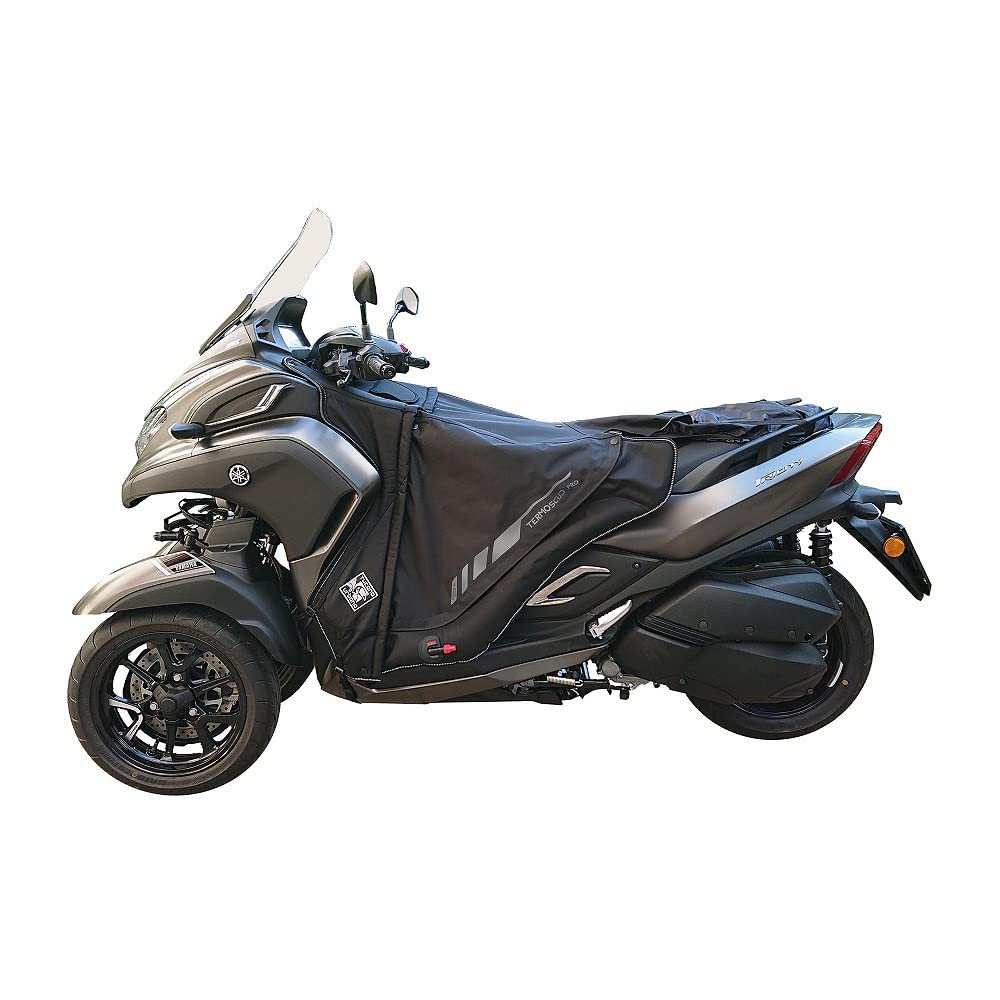 COMPATIBILE CON YAMAHA Tricity 300 2022 COPRIGAMBE TUCANO URBANO TERMOSCUD R216PRO SPECIFICO PER SCOOTER COPERTA TERMICA IMPERMEABILE TRAPUNTA INVERNALE