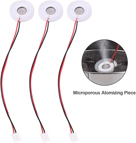 Miniatura 4 de Pieza de atomización para humidificador de aire Reemplazo de cabezal atomizador Placa oscilante para piezoeléctrico Cerámica Portátil Humidificación