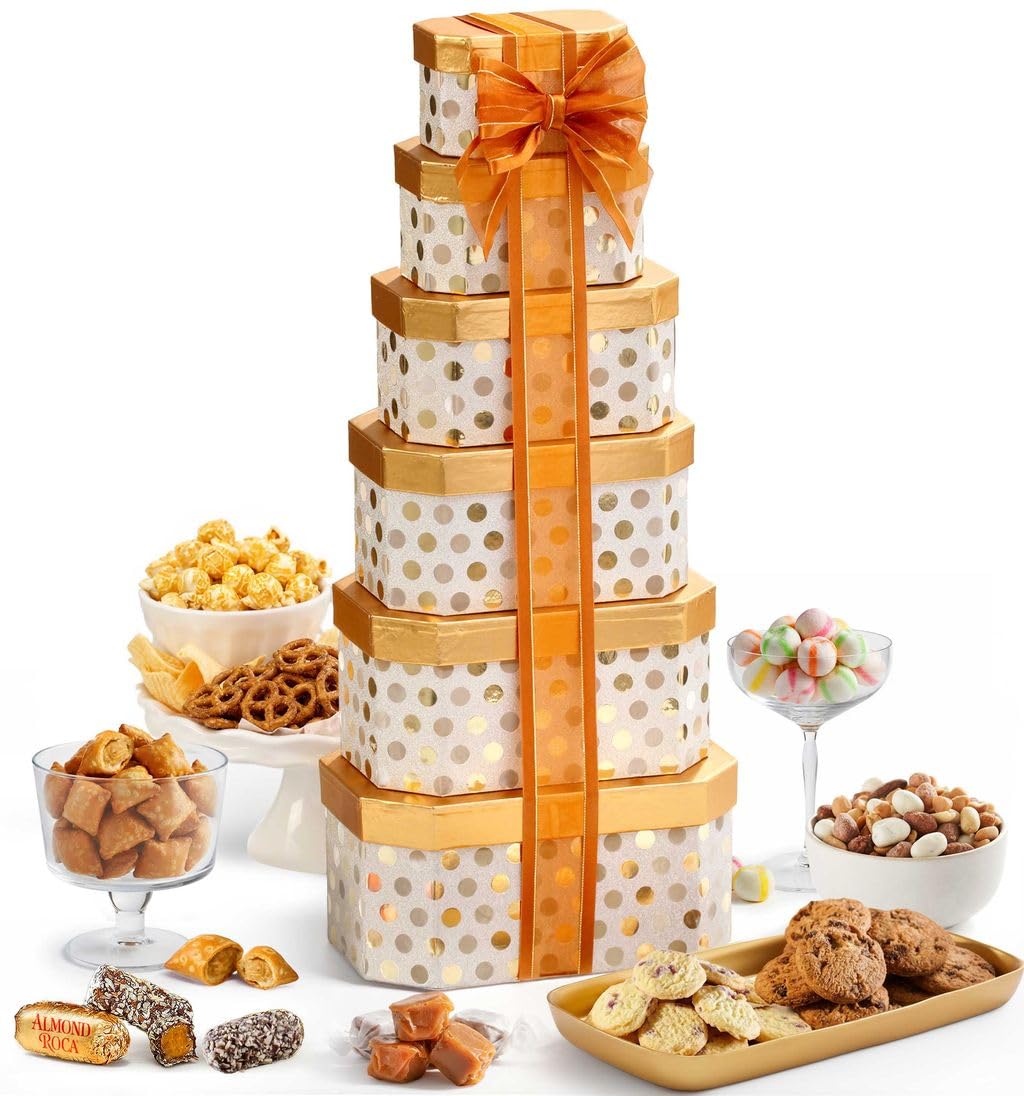 Broadway Basketeers Thank You Gift Tower