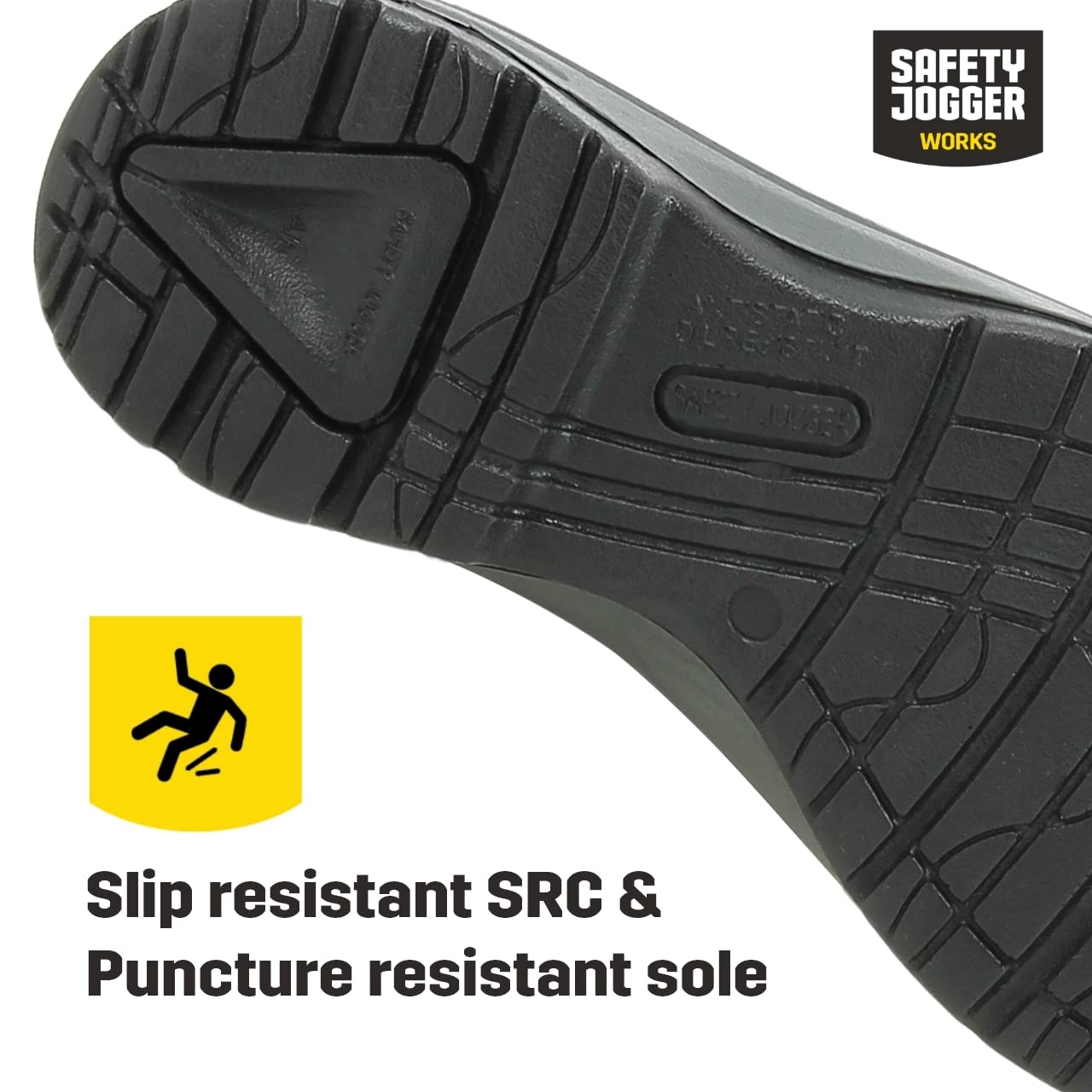 SAFETY JOGGER Chaussures de Sécurité S3 Femme 37 EU - BESTLADY - Chaussures de Travail avec Embout en Acier Légère, Bottines Étanche avec Semelle Anti-Choc, Noir