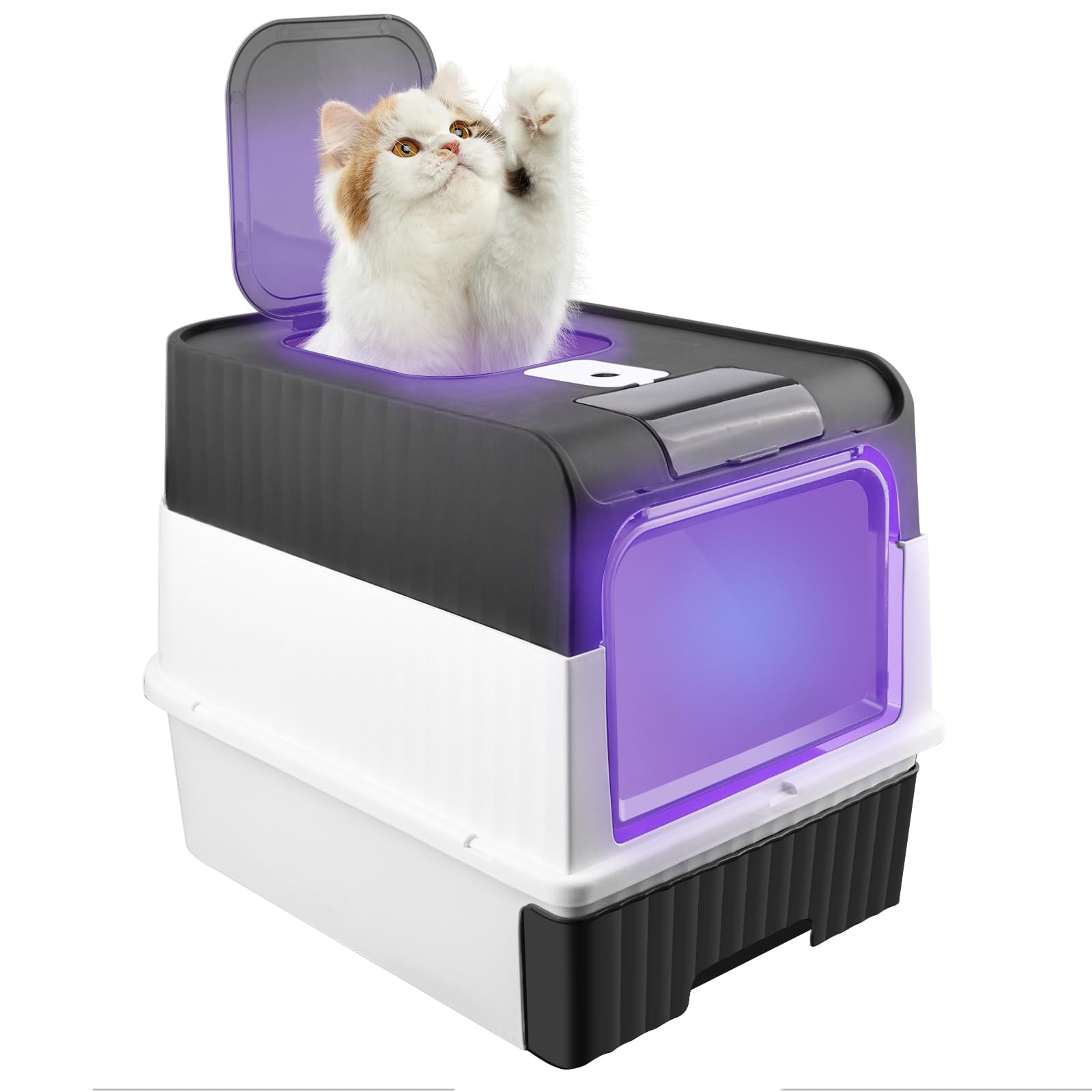 Selbstreinigende Katzentoilette Mit UV-Desinfektion - Geschlossenes Katzenklo