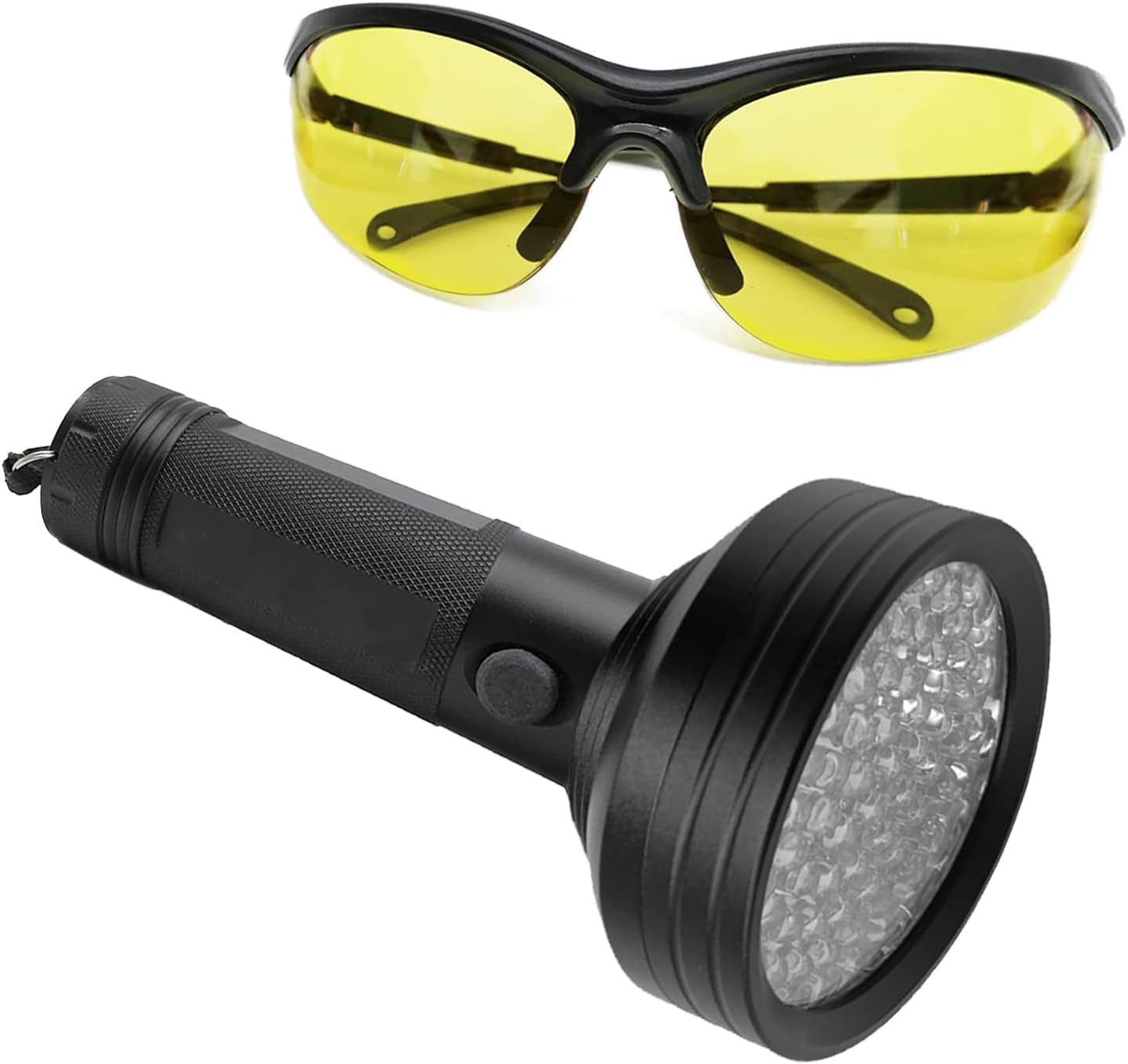 Auto Air Conditioner Leak Test Tool, Leak Test Tool Kit, Car Oil AC Dye Detection Kit, Automotive Professional Tool with Flashlight & Glasses