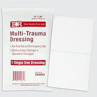 Vista 2 de Ever Ready First Aid Apósito multitrauma 10"x30" 2