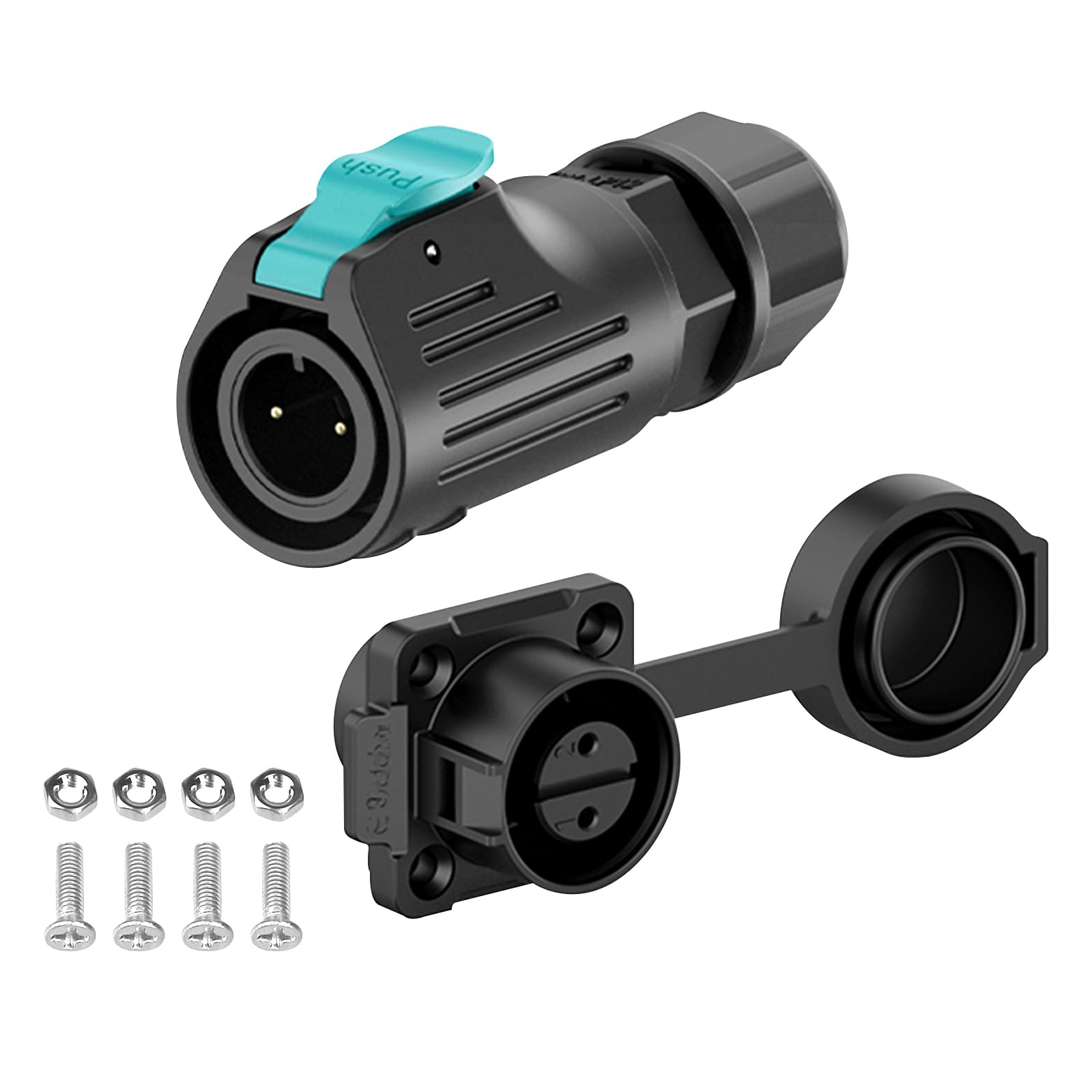 E-WeiChat EW-LP12 Industriestecker IP68 – M12, 7- Produktbild-Vorschau 5