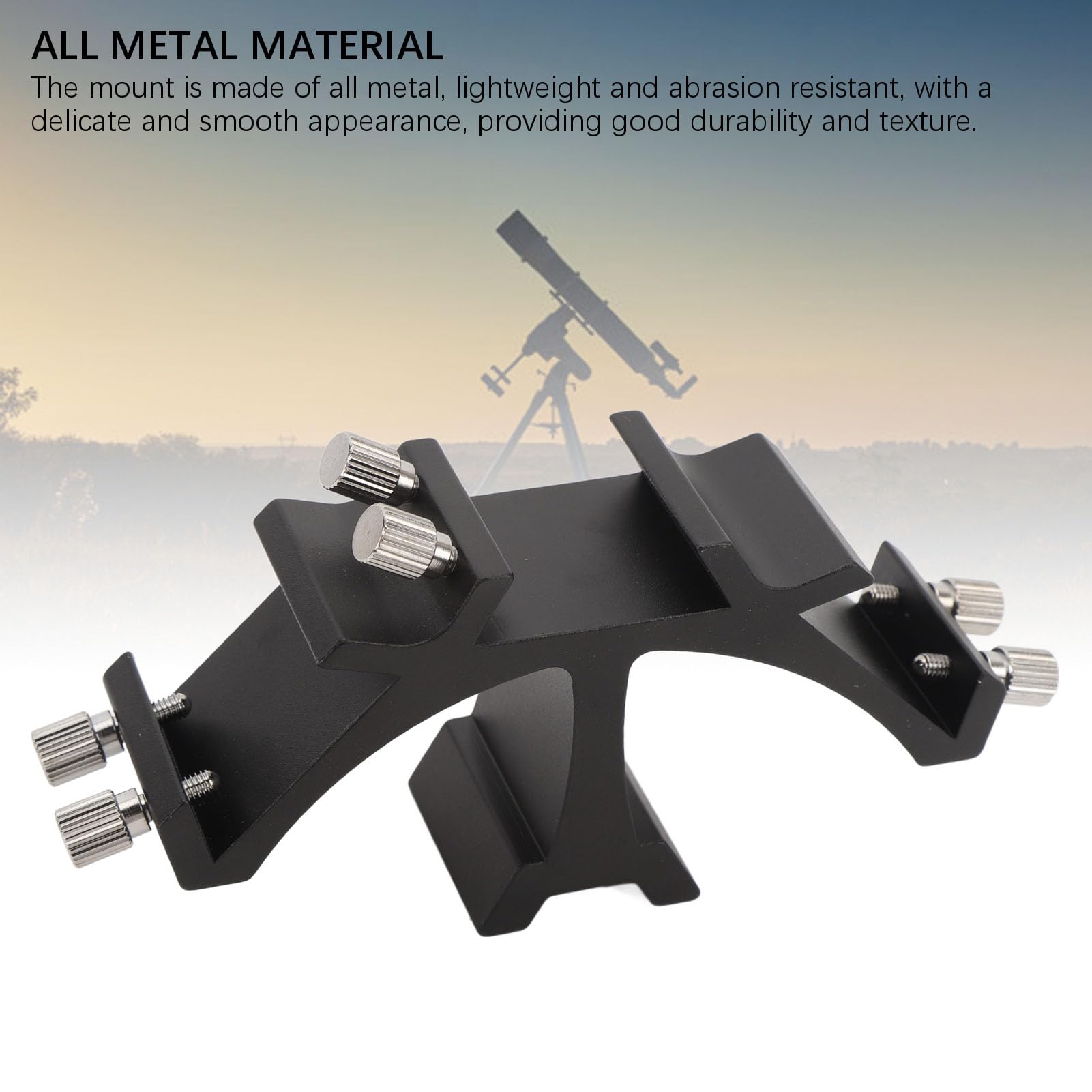 Rack per Slot Fissi per Telescopio Astronomico a 3 Slot, Staffa di Montaggio per Telescopio Triplo Completamente in Metallo, Installazione Semplice, Stabile e Leggero, più