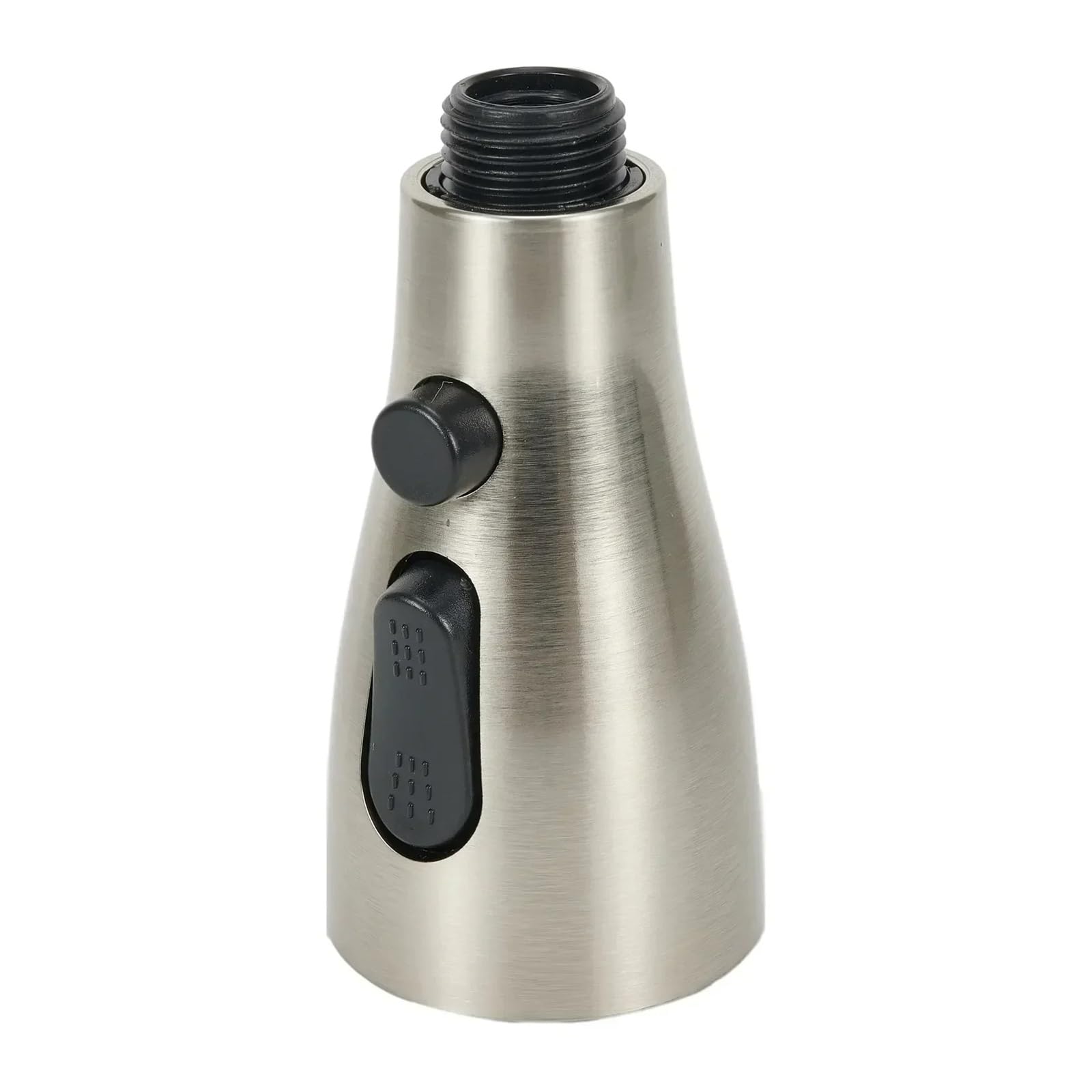 1 ugello spruzzatore for rubinetto da cucina estraibile, 3 modalità, antispruzzo, ABS, universale, 1/2", for lavello, doccia, risparmio idrico Per Lavello(Silver)