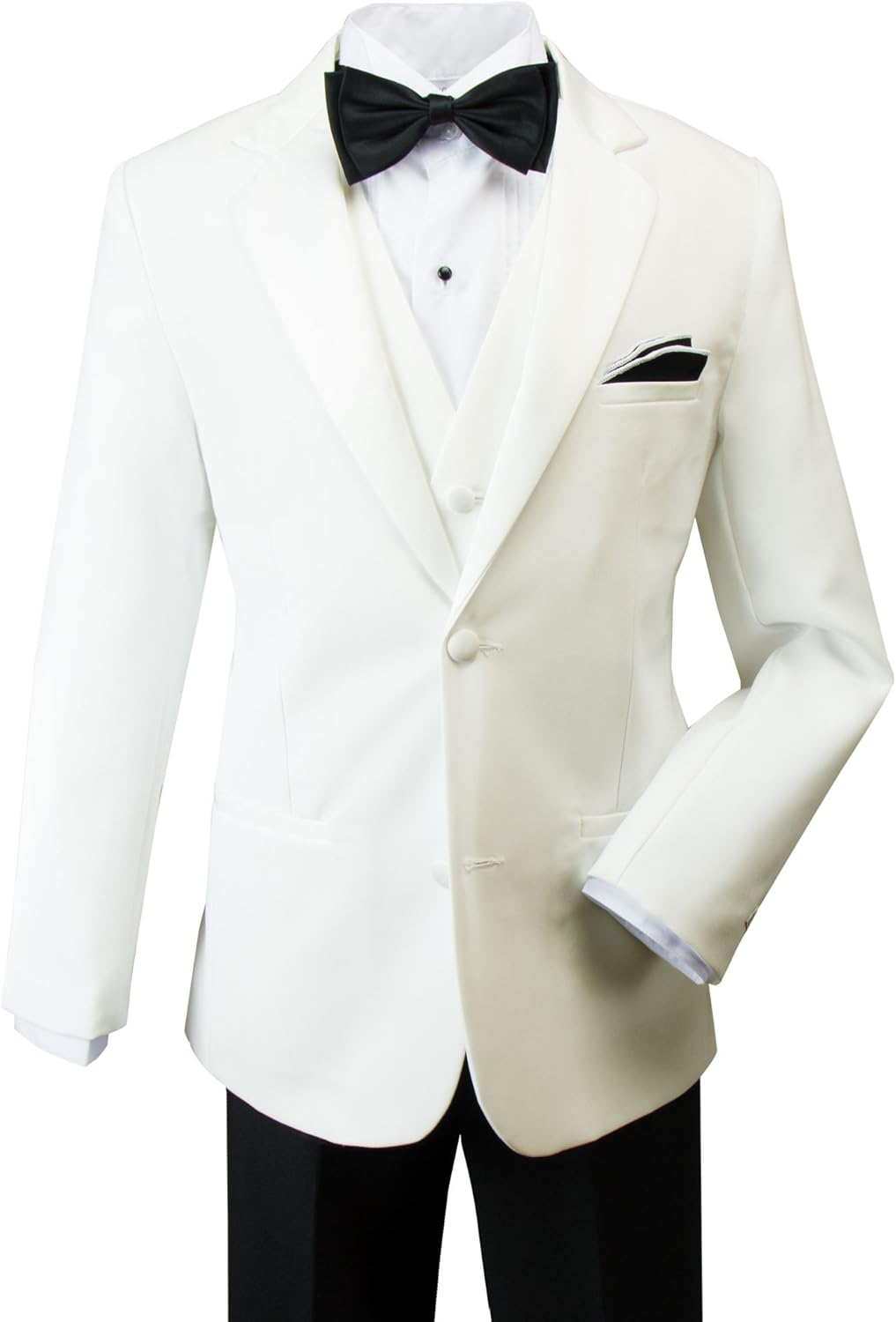 Spring Notion Big Boys' Modern Fit Tuxedo, No Tail