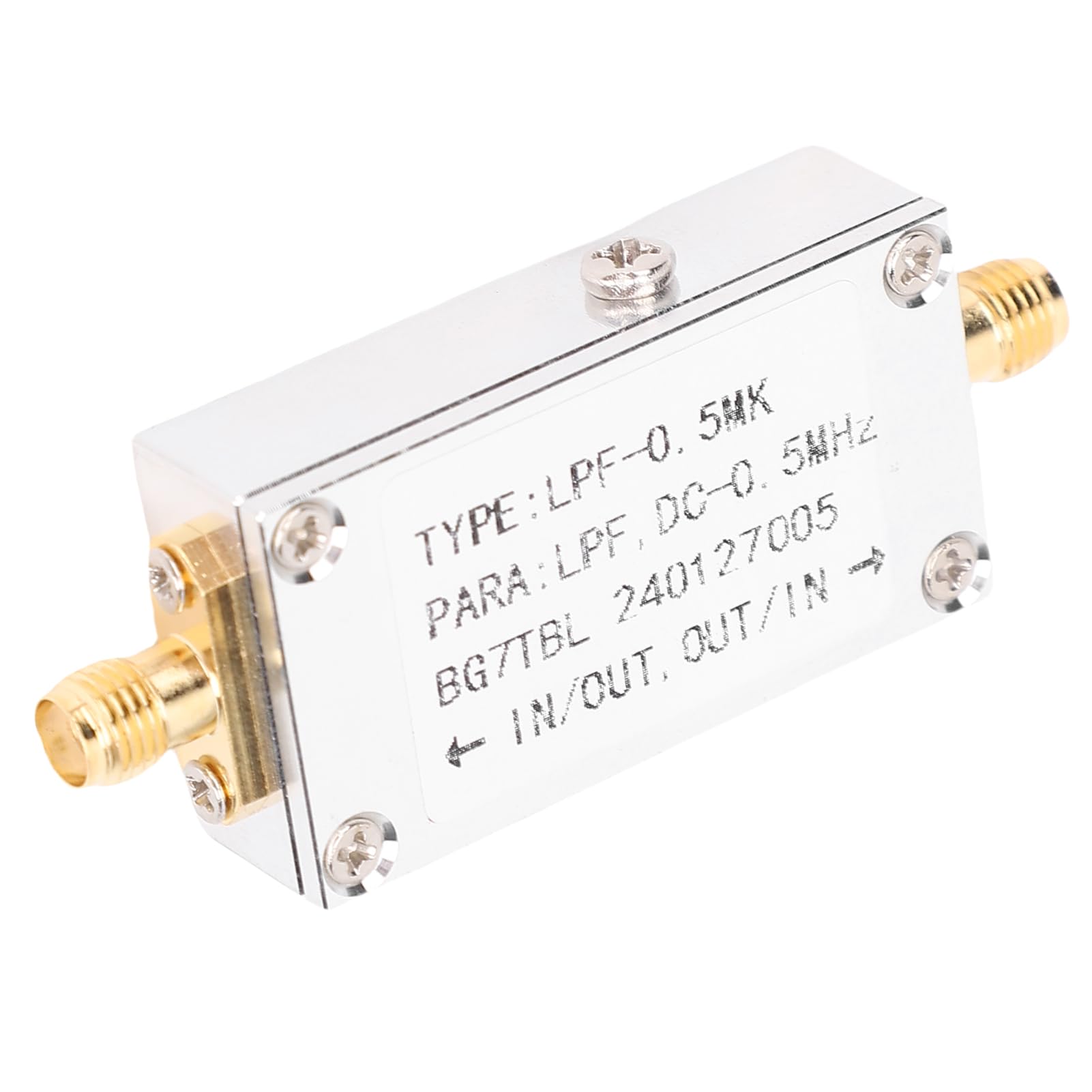 Jectse Radio Low Pass -Filter, Filtre Passe-Bas Robuste pour Le Traitement du Signal