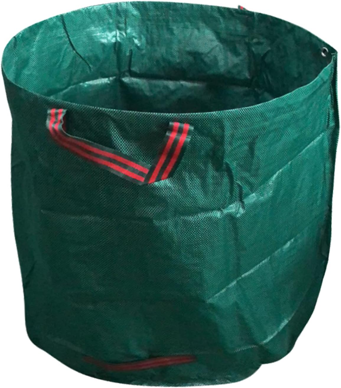 Leaf Bags Yard Waste Bags Garden Lawn Bags 16 Gallons 1 Pack Lawn and Leaf Bags Reusable Leaf Trash Bags with 4 Handles (D17.7, H15 inches)