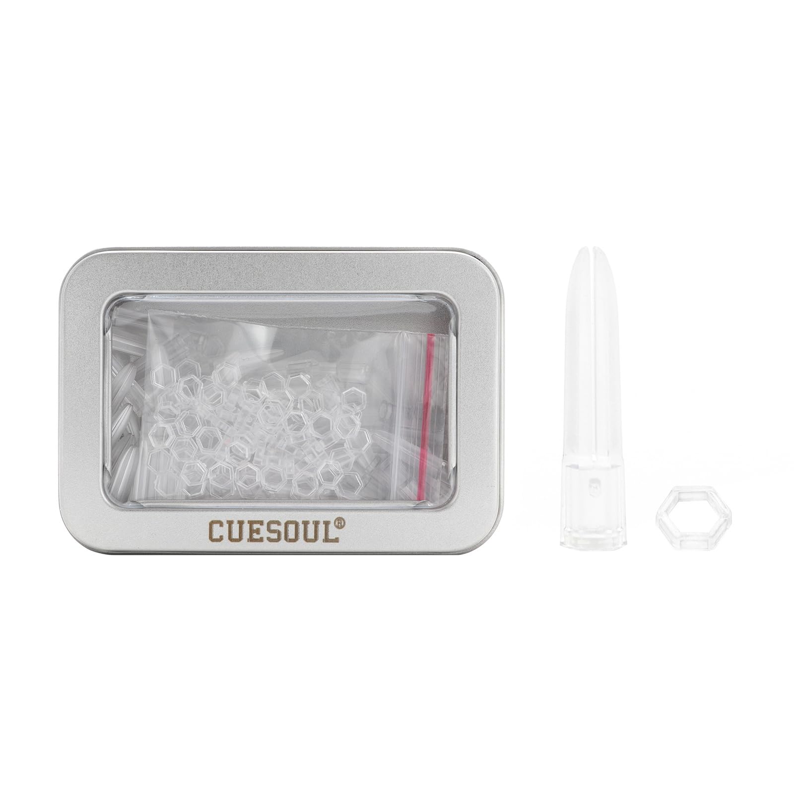CUESOUL KOFF Flight Replacement Shaft End,Set of 80pcs