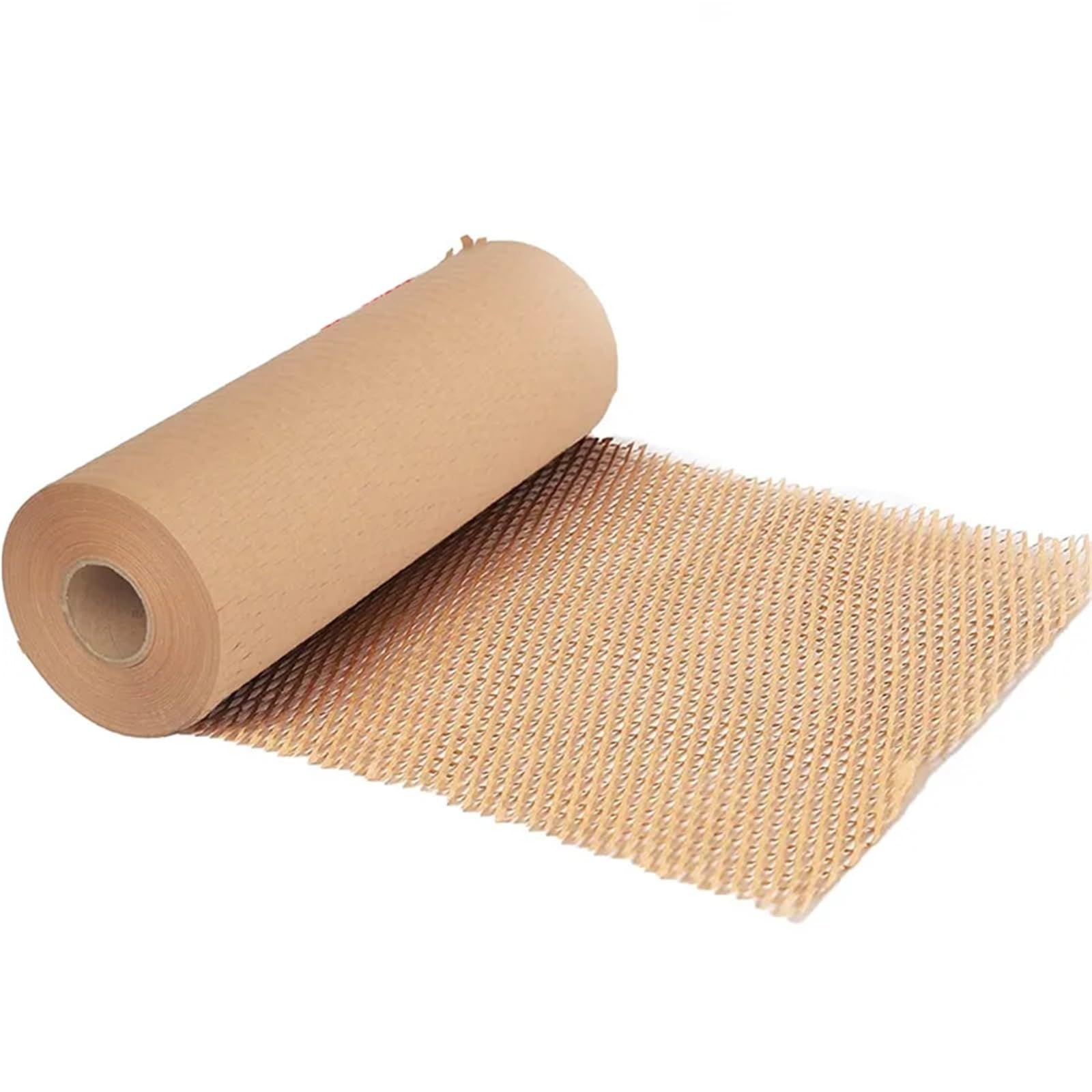 Honeycomb Paper Roll 2/5M Honeycomb Cushioning Wrap Roll for Moving Shipping Packaging Gifts Bubble Wrapp(W30cm X L10M)