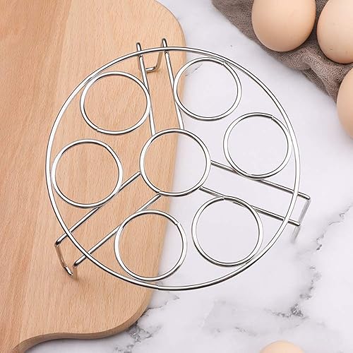Miniatura 5 de Estante para vaporizador de huevos, soporte para cesta de huevos para olla instantánea, accesorios de 3 cuartos de galón y accesorios de 3 cuartos