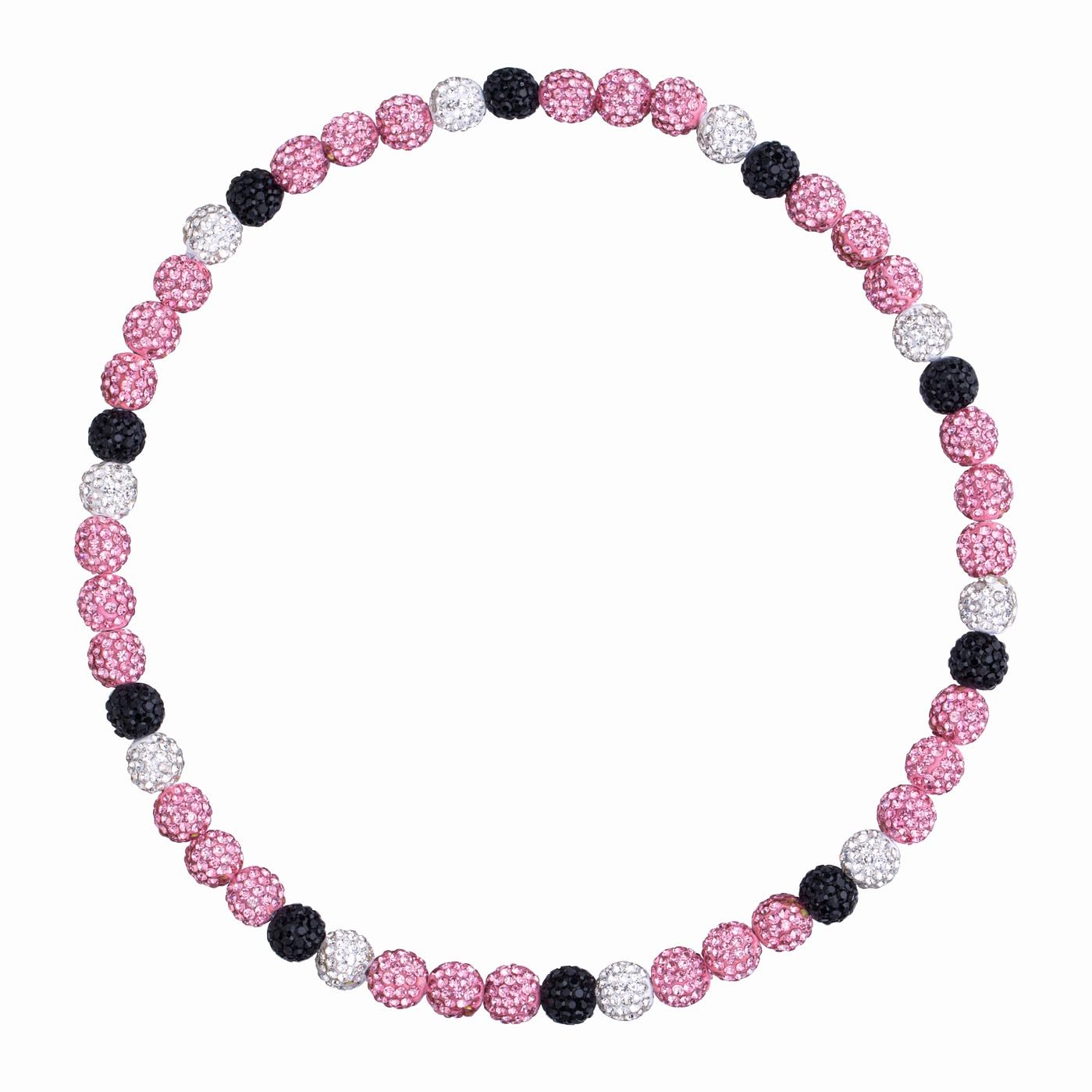 NUKAYAI Baseball Necklace Beaded for Men, Bling Ice 16in/18in/20in Shiny Baseball Chain Stuff, Rhinestone Inspired Discoball Baseball Accessories Drip Necklaces Gifts for Player Team Lovers Father