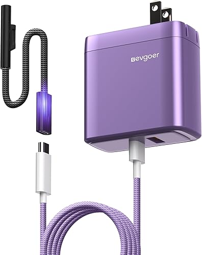 Miniatura 10 de Cargador Surface Pro de 65 W, cargador Microsoft Windows Surface para Surface Pro 3/4/5/6/7/8/9/10/X/11/12, compatible con Microsoft Surface