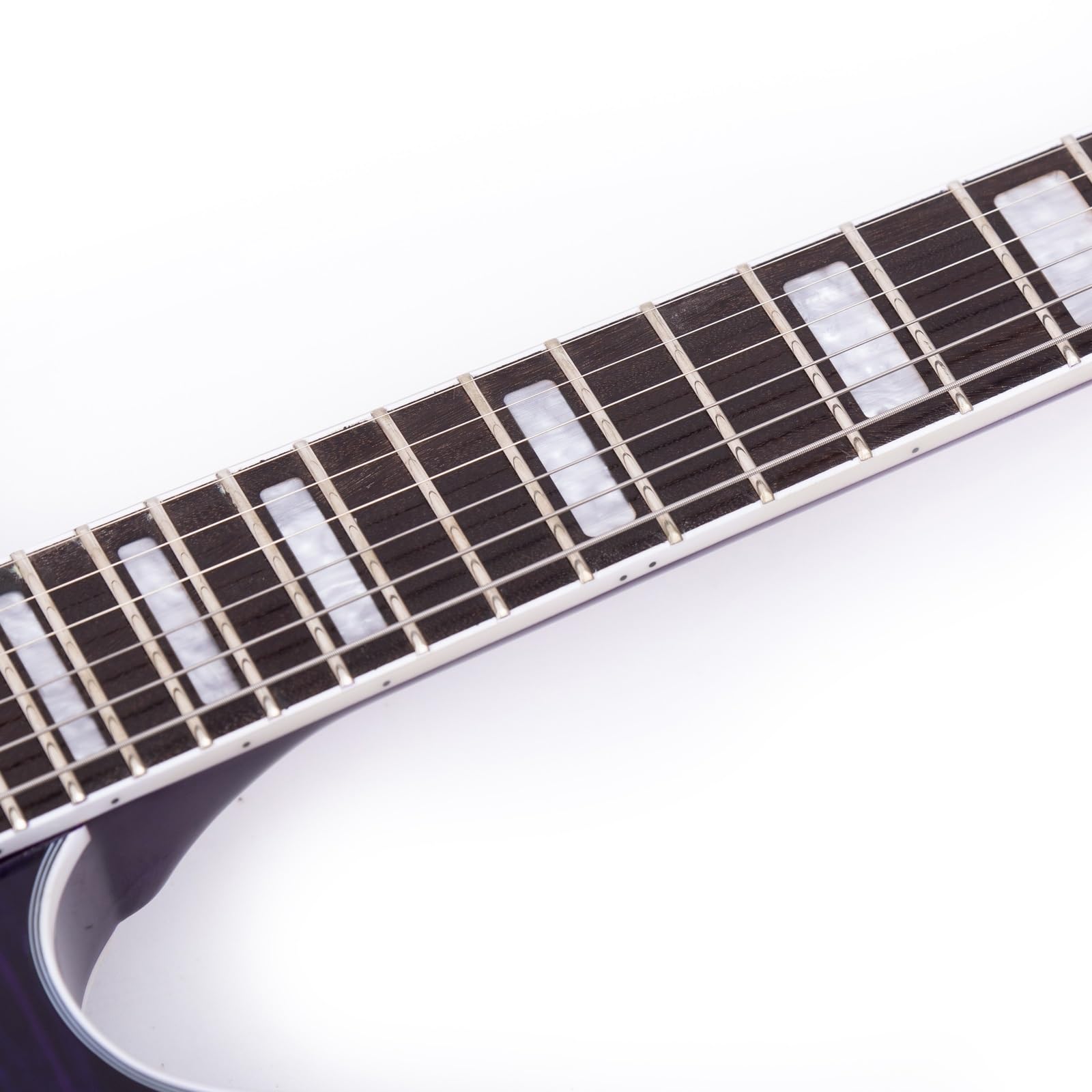 Guitarra Eléctrica Guitarra Eléctrica Para Zurdos De Jazz 6 Cuerdas Puente Cola Cuerpo Semihueco Actuación Profesional(Type 2)