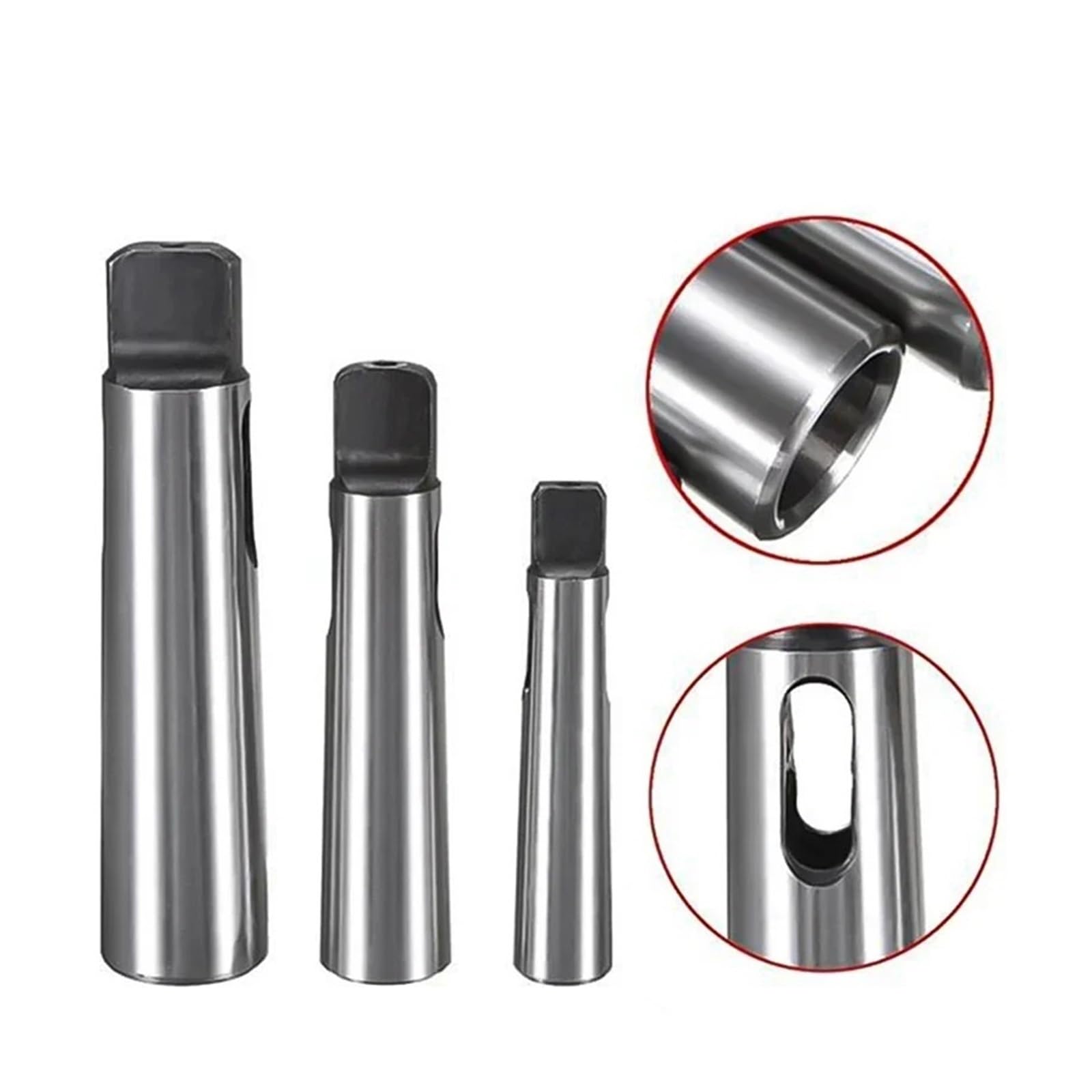 Casquillo Reductor for con Mango cónico Adaptador for Torno for máquina Casquillo Reductor MT1 MT2 MT3 MT4 MT5 MT6(MT5-MT4)