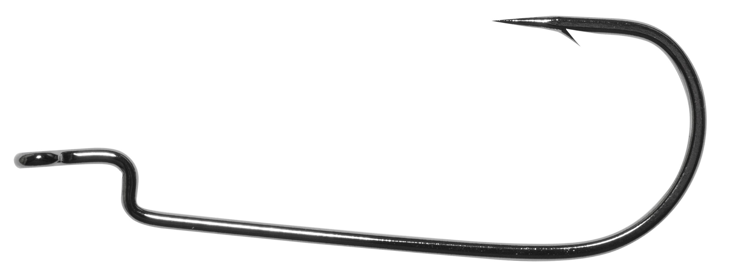 Owner 5191 All Purpose Worm Hook, Black Chrome