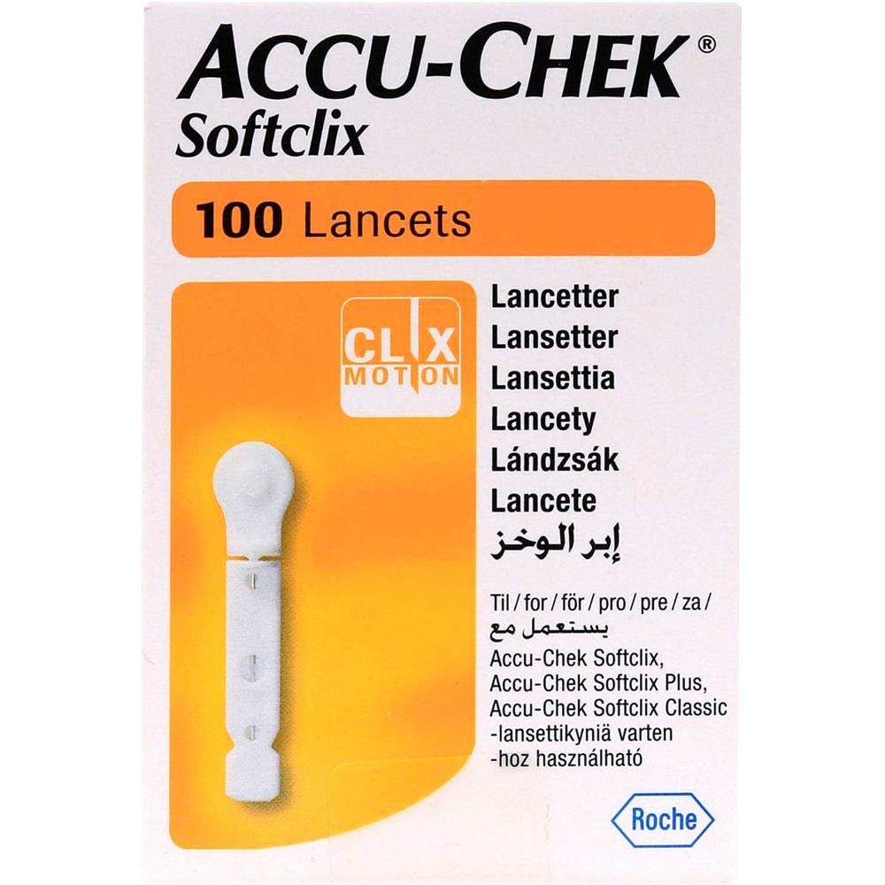 Buy AccuChek Softclix Lancets 100's Online at desertcartKUWAIT