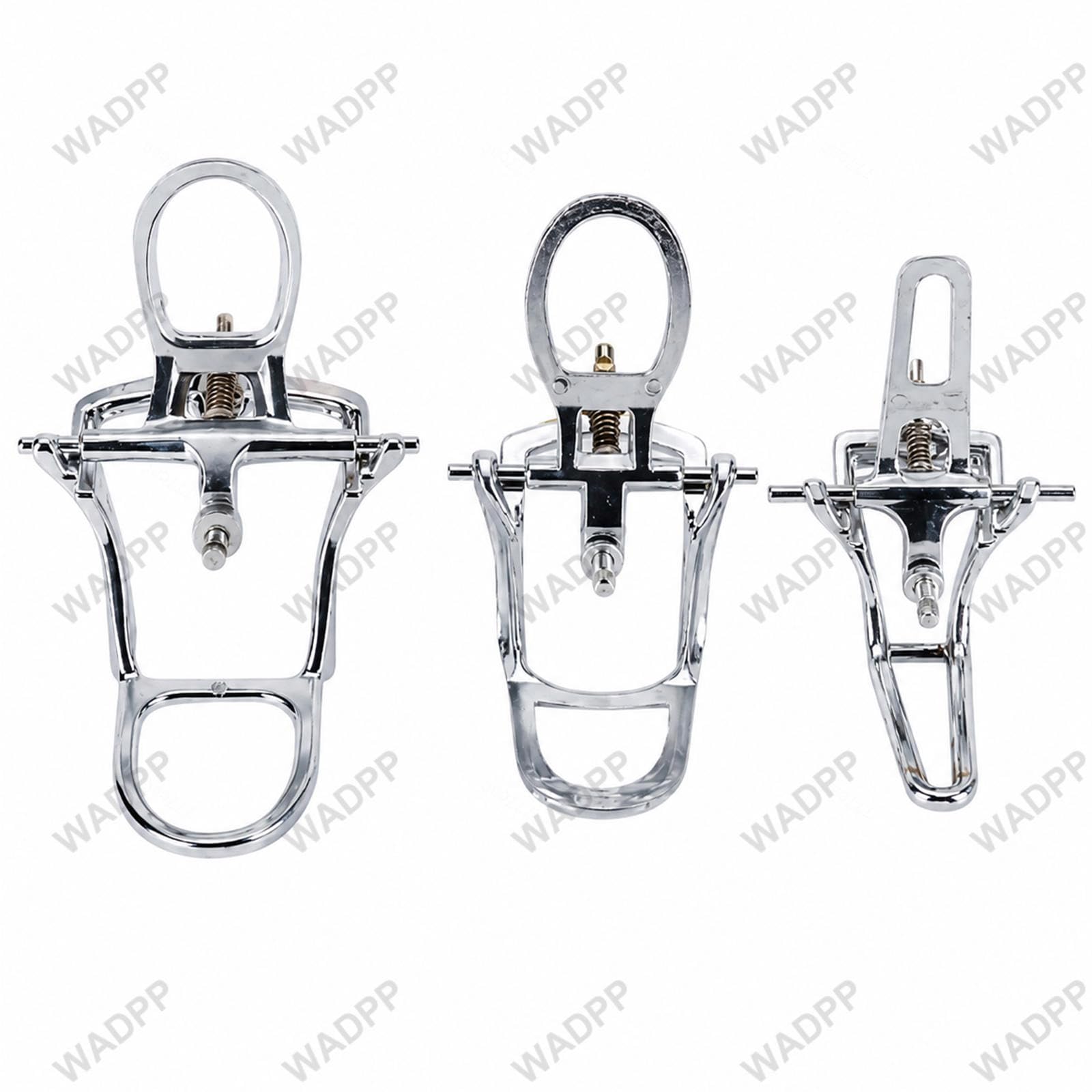 Dental Artikulator Set 3 Größen aus Zinklegierung, Klein Mittel Groß, Verstellbarer Zahnmodellhalter für Dentallabor, Zahntechniker Ausbildung und Demonstrationszwecke
