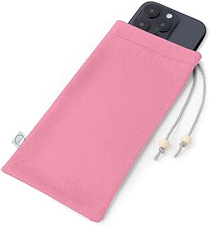 Halsa EMF Cell Phone Sleeve, High-Shield EMF Blocking Pouch, Signal Blocking Anti-EMP Radiation Bag for Digital Privacy Pr...