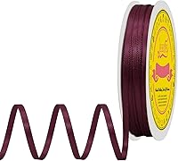 Vista 182 de Cinta de satén plateada de doble cara de 1-1/2 pulgadas x 50 yardas, cinta plateada de poliéster para envolver regalos, muy adecuada para bodas