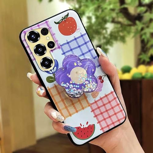 Phone Case Compatible with Oukitel C68, Phone Lens Protection Waterproof Rotatable stand Durable Back Cover TPU Soft Case Kickst