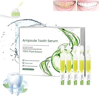 Ampoule Toothpaste, Ampoule Tooth Serum, Ampoule Essence Toothpaste, 3V Fruit Acid Teeth Whitening Essence,Teeth Whitening Gel,3V Fruit Acid Teeth Whitening Disposable Essence (1SET)