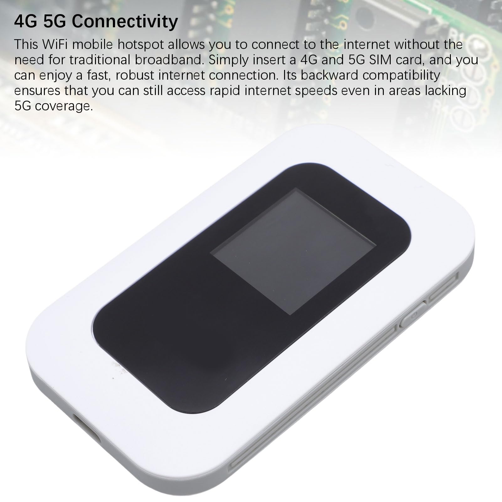 Bewinner Router 4G LTE Portatile - Modem WiFi Hotspot Tascabile, 300 Mbps, Batteria 10000 MAh, Connessione Per 10 Utenti, USB, Viaggio