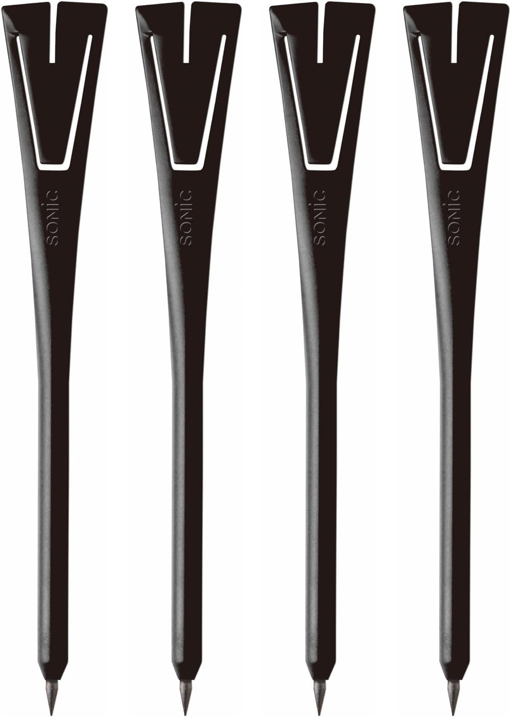 Sonic Pencil DA-488-D Clip Pencils, Pack of 50, Black