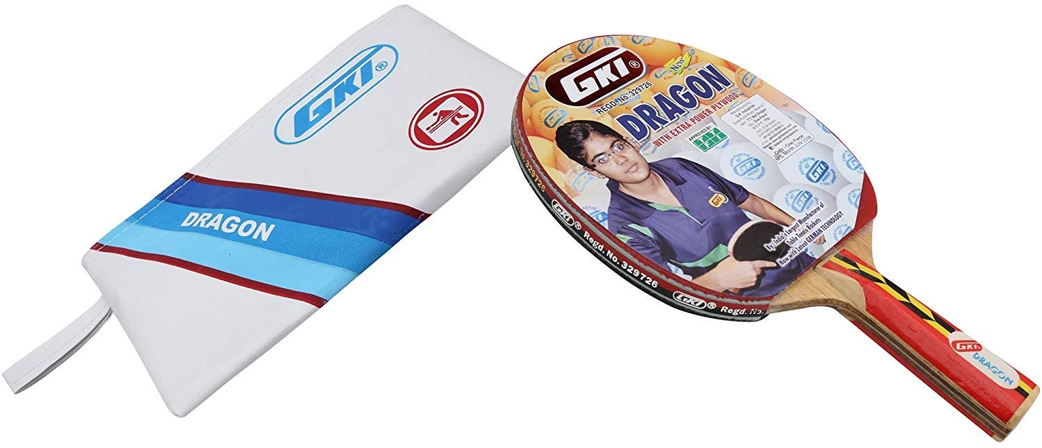 GKIDragon Table Tennis Racquet Comfortable to Grips