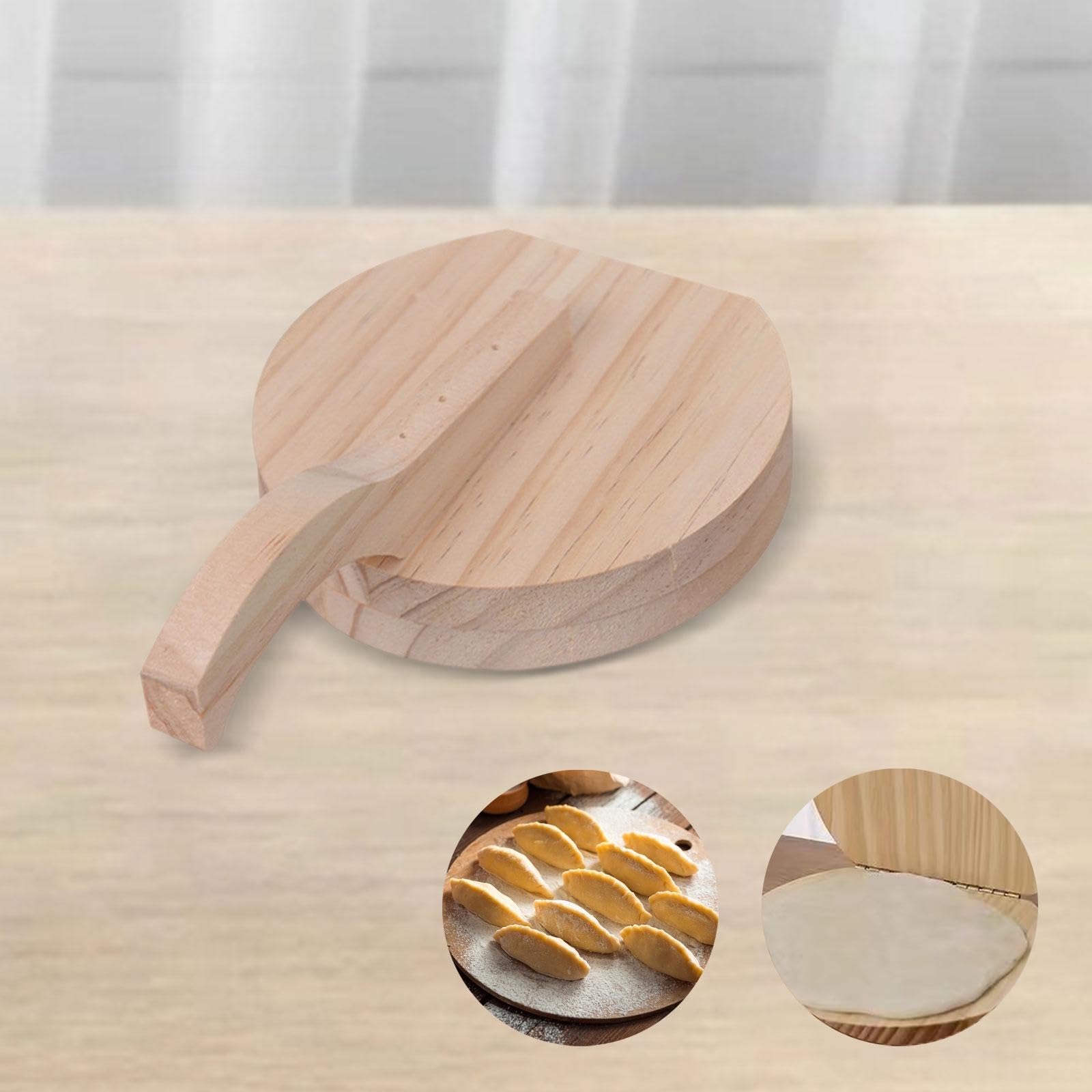 Pressa Per Tortilla In Legno - Strumento Per Fare Tortillas, Arepas E Gnocchi In Casa - Foto 8