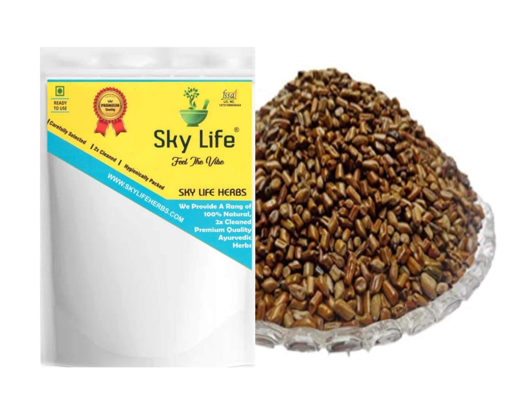 Sky Life ® Puwar Cassia Seed - 100Grm - Tuwar Seed - Tora beej - tora seed - chakramander seed