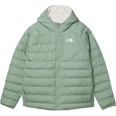 The North Face Kids Reversible Perrito Hooded Jacket (Little Kid/Big Kid) slate moss
