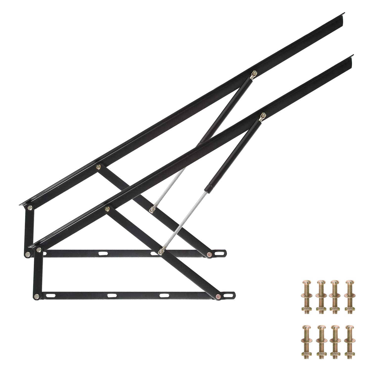 Homend Pair of 4 FT Pneumatic Storage Bed Lift Mechanism Heavy Duty Gas