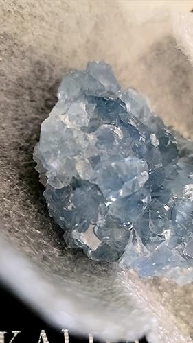 Amazon | KALIFANO Raw AAA+ セレスタイト クリスタルクラスター