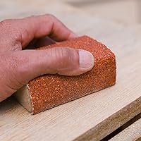 Vista 4 de Fandeli Papel de lija de madera Grano 220 25 hojas de 9 x 11 pulgadas Lijado de madera a mano Ideal para lijadora orbital