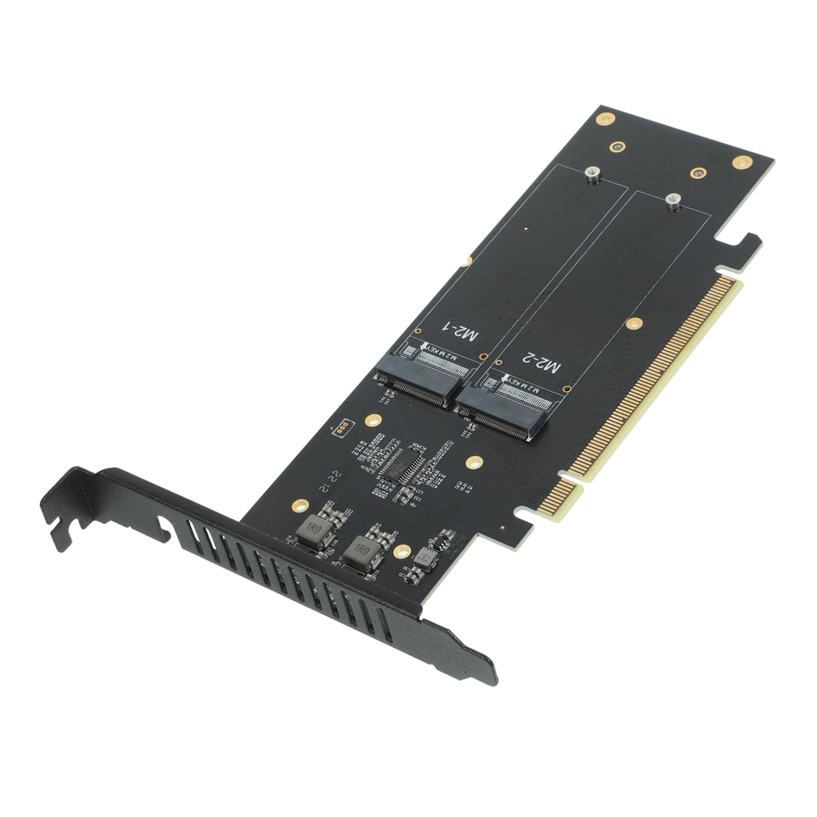 Happyyami Pci-e to .2 Ssd Adapter Pcie Expansion Board Safe for Computer Creative Design Reliable Easy Installation