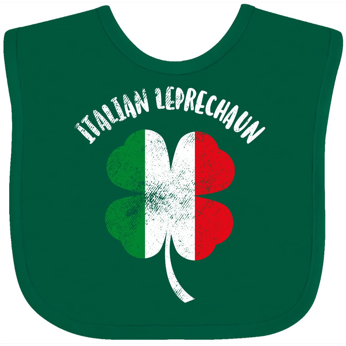 inktastic Italian Leprechaun Baby Bib