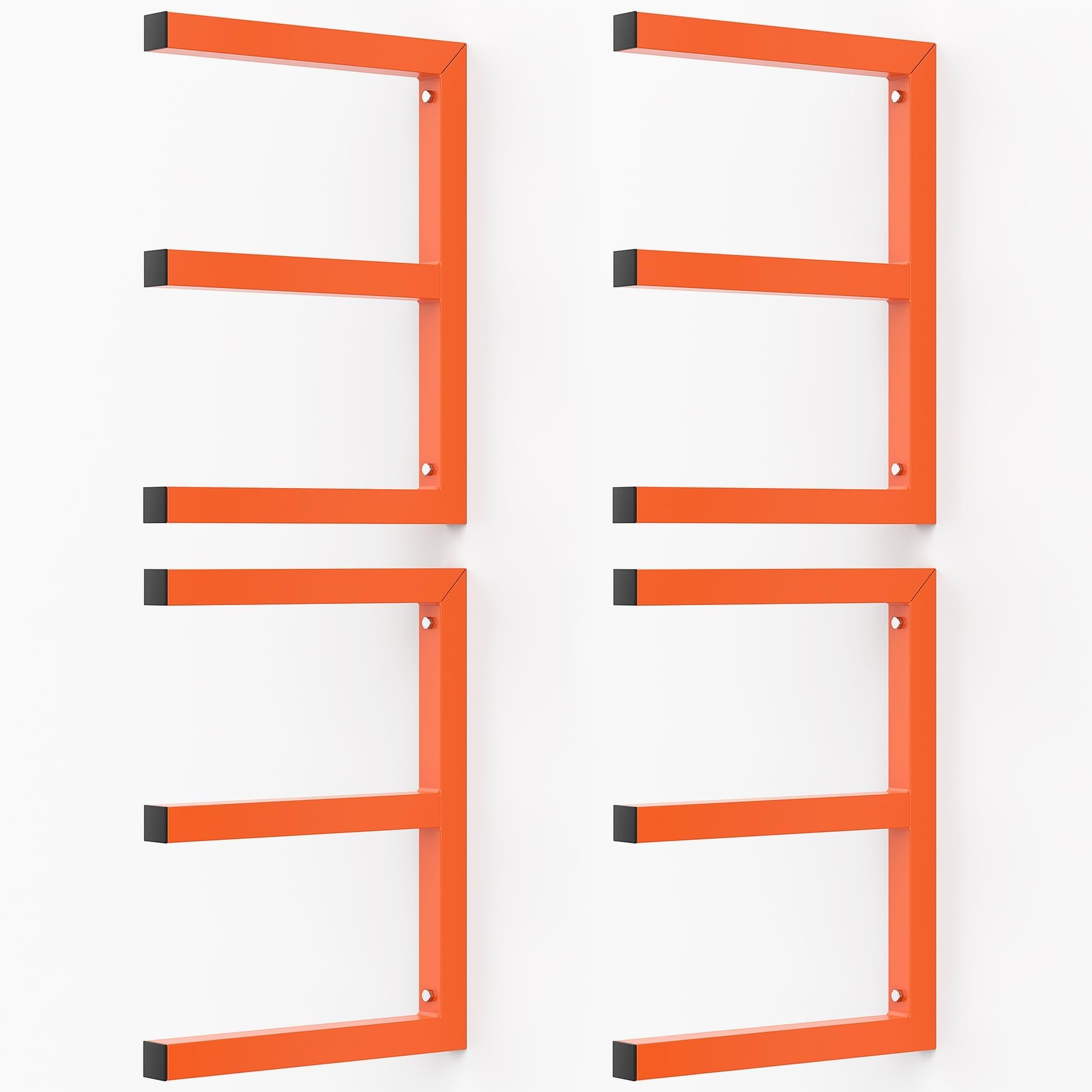 Ronlap Lumber Storage Metal Rack, Wood Storage Racks Lumber Rack Wall Mount Wood