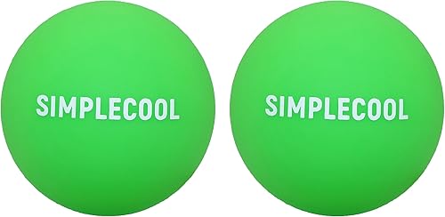 Bola de masaje Lacrosse Pelota de masaje firme de 2.5 pulgadas para tejido profundo, punto de activación y liberación miofascial. Pelotas de