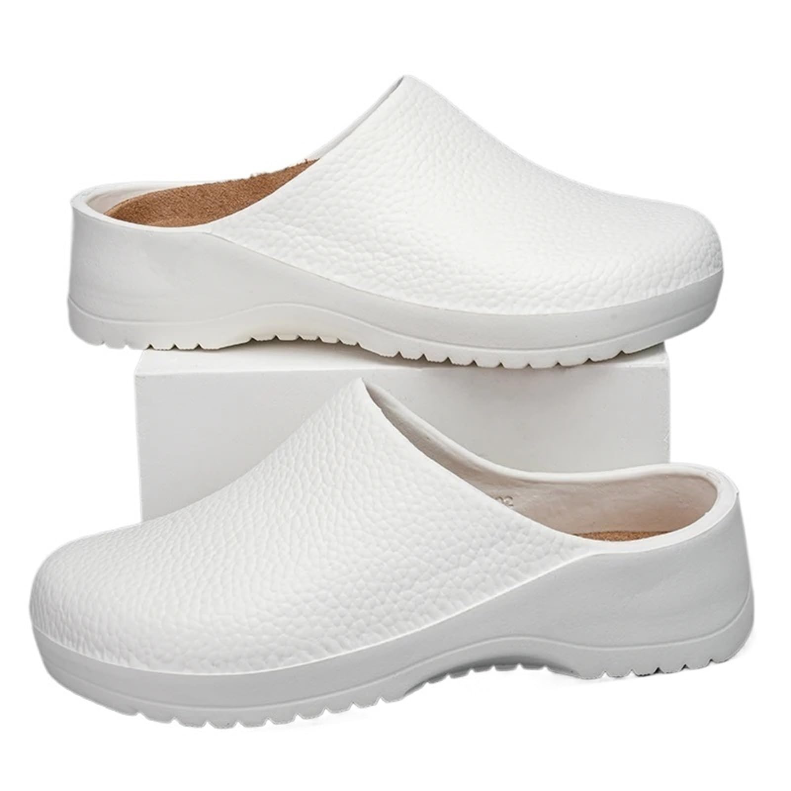 Scarpe da Chef Antiscivolo Scarpe da Chef comode, Leggere e Impermeabili | Chef di gomma da lavoro ospedaliero con funzione impermeabile