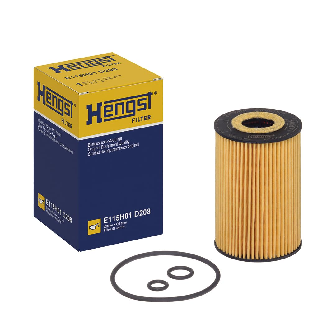 Fits HENGST E115H01 D208 Oil filter E115H01 D208 Oil filter fits: AUDI A1, A3,